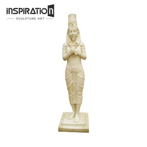 Scultura in rilievo bas in pietra arenaria in rilievo intagliata in pietra fusa con personaggio in stile egiziano - Product Image 1