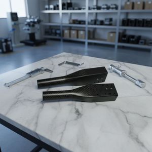 Pièces de bras robotique SHENYU en feutre de carbone 3K, épaisseur 5 mm, haute résistance, léger, embout de préhension - Product Image 3