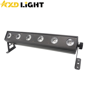 6X12W RGBWAUV LED Rondelle Murale Lumière Intérieur Scène Effet De Lavage Éclairage Sans Fil Batterie Architectural Bâtiment Façade Rondelle <span class=keywords><strong>DJ</strong></span> - Product Image 3