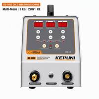 Machine de soudage à froid multifonction KEPUNI XD-1600, soudeuse TIG, 9 kg, portable, 220 V, fonctionnement intelligent