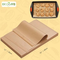 Feuilles de papier sulfurisé en gros 30x40cm pré-découpées antiadhésives et résistantes à la graisse pour la pâtisserie européenne et la restauration