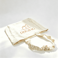Sac fourre-tout en toile pour femmes avec logo personnalisé, bandoulière froncée et élastique