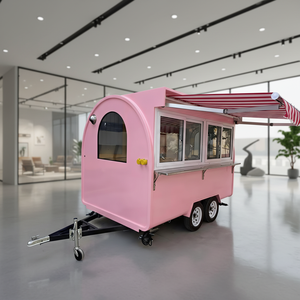 Cuisine mobile, camion de vente de snacks, remorque de restauration de rue, camion de hot-dogs et <span class=keywords><strong>burgers</strong></span>, kiosque à café, bar à glaces, bar à bière en acier inoxydable - Product Image 1