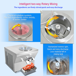 เครื่องทำไอศกรีมเชิงพาณิชย์ Kolice ICM-12L แบบตั้งโต๊ะ ความจุ 12-16 ลิตร ถังเก็บวัตถุดิบ 4.3 ลิตร สแตนเลส 110V 220V - Product Image 3