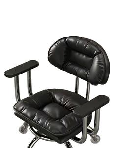 Living Room Household Pulley Low <b>Stool</b> Universal Wheel Small <b>Stool</b> High-end Feeling with Backrest Small Chair - Product Image 4