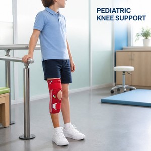 <span class=keywords><strong>Rodillera</strong></span> Ortopédica Pediátrica Ajustable con Soporte Lateral para Alivio del Dolor OEM ODM - Product Image 2