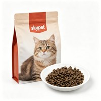 Nourriture sèche pour chats à haute teneur en protéines pour la croissance musculaire, avec de la viande, pour toutes les étapes de vie