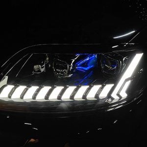 Promotion : Phare de voiture AQD02 avec sourcil, ensemble de phares 30W, ampoule LED modifiée pour <span class=keywords><strong>Audi</strong></span> Q7 2006-2017 - Product Image 2