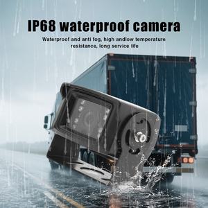 ระบบจัดการยานพาหนะด้วยวิดีโอ AHD ขนาด 9 นิ้ว <span class=keywords><strong>กล้อง</strong></span>ติดรถบรรทุก รถพ่วง จอภาพ ชุดกล้องถอยหลัง กระจกมองหลังพร้อมกล้อง - Product Image 6