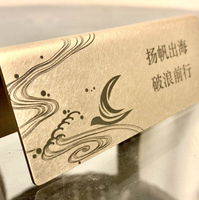Support de signalisation de table en laiton de 10 cm, plaque personnalisée avec logo et numéro pour restaurant, hôtel, café, conférence et exposition