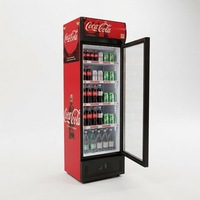 Réfrigérateur commercial grande capacité, refroidisseur vertical pour boissons, bière, cola, pour supermarché