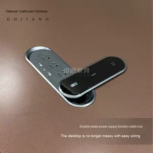 Escritorio <span class=keywords><strong>ejecutivo</strong></span> simple moderno de gama alta Nuevo estilo Accesible Presidente de lujo Gerente Presidente Silla de escritorio Combinación Panel de acero - Product Image 4