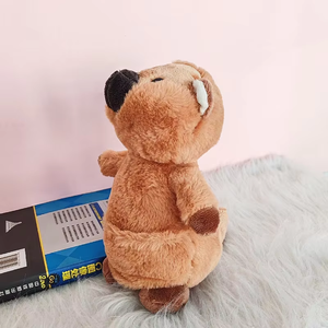 Lindo Peluche de Opossum de Cola Corta, Muñeco de <span class=keywords><strong>Canguro</strong></span> Enano, Animal de Peluche para Niños, Marioneta de <span class=keywords><strong>Canguro</strong></span> Enano de Cola Corta - Product Image 3