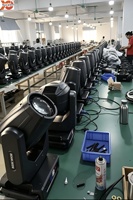 Projecteur à tête mobile 295W personnalisé en usine, lumière d'effet DMX512 pour scène, discothèque, mariage, concert, événement, éclairage de scène