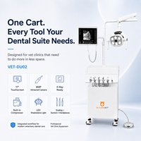 Clinique vétérinaire mobile Olivevet, machine de nettoyage dentaire, unité dentaire portable vétérinaire avec compresseur d'air