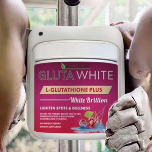 WELLBODY OEM/ODM Private Label Factory Supply <b>Gluta</b> <b>White</b> Powder Cherry Flavour 300g Skin Care 2X Collagen Supplement 24 Months - Product Image 3