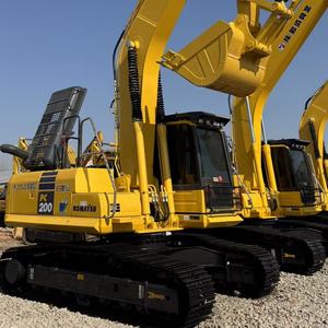 Hot Sale Used Komatsu PC200 20ton 21ton 222ton Digger Original Engine Used Large Excavator <b>Second</b> <b>Hand</b> Excavator - Product Image 1