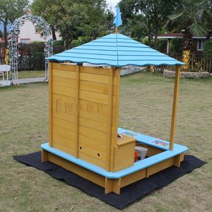 <span class=keywords><strong>Bac</strong></span> à <span class=keywords><strong>sable</strong></span> en bois avec boue, pour la cuisine, auvent pour enfants - Product Image 5