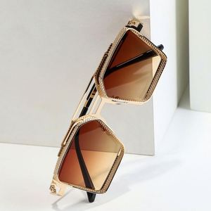 Gafas de Sol Retro Modernas 2022 con Logotipo Personalizado, Gafas de Sol Steampunk Metálicas para Hombre y Mujer - Product Image 5