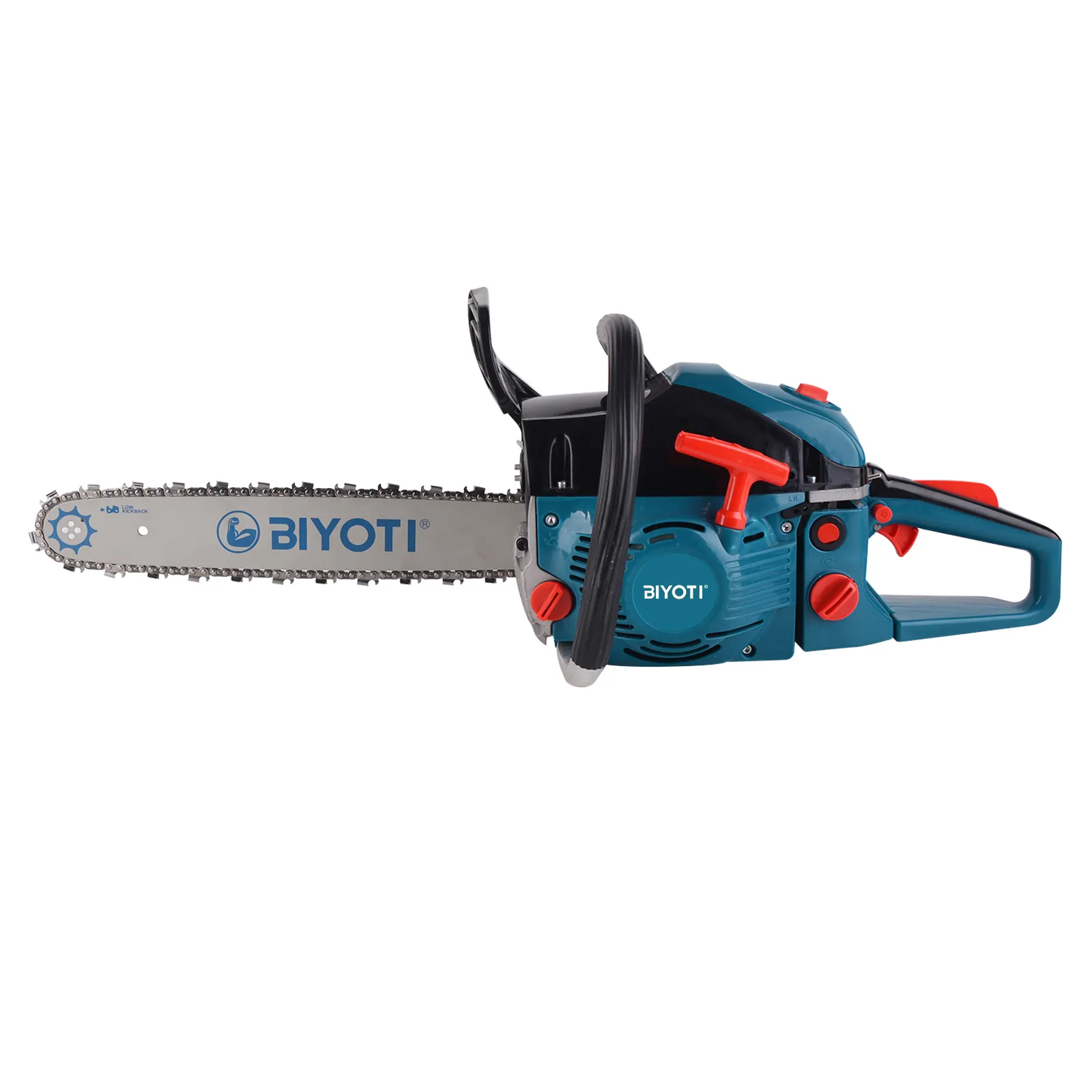 BIYOTI 18.20.22inch Garden Tools Gasoline Power Chain Saw 5800 Wood Tree Cutting Machine Petrol Chainsaws Professional