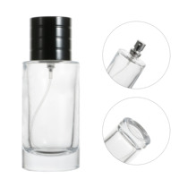 Flacons de parfum cylindriques sur mesure 25ml 50ml 100ml avec flacons de parfum en verre vides et boîte