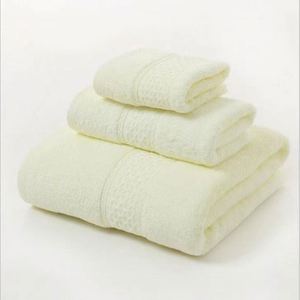 Custom Logo High Quality 100% Cotton Plain Thickened Absorbent Full Cotton Gift Face Home Hotel <b>Bath</b> Towel - Product Image 4