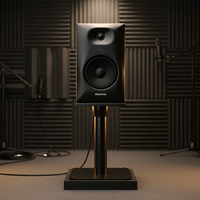 Moniteur de studio actif Midiplus MS5 V2 de 5 pouces, enceintes de référence Bluetooth TWS de 100 W de classe D pour le mixage et la production à domicile