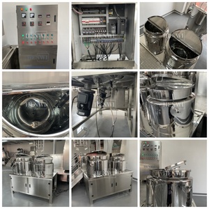 Henwi 200L baume à lèvres avec SPF médicamenteux bouche Gel crème savon lavage liquide mélange réservoir faisant la machine et chauffage sous vide émulsifiant - Product Image 4