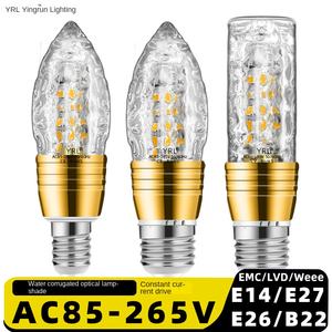 Bombilla LED <span class=keywords><strong>de</strong></span> Diseño Cristalino <span class=keywords><strong>de</strong></span> 9W, E27 E14, Triple Color Intercambiable 3000K-6000K, para Lámpara <span class=keywords><strong>de</strong></span> Techo, Colgante o <span class=keywords><strong>de</strong></span> Escritorio - Product Image 3