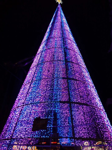 Dekorasi liburan skala besar, pencahayaan luar ruangan, tempat pemrograman, mal belanja, pencahayaan pohon, Peredupan, pohon Natal - Product Image 6