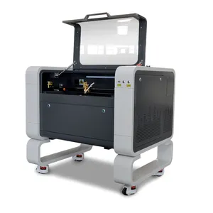Voiern 6040 4060 60w 80w 100w fabrik preis agent liefern 3d foto kristall co2 laser gravur maschine mit ruida m2 controller