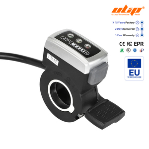 Commutateur à bouton-poussoir pour accélérateur à pouce avec affichage de puissance 24V 106DX et indicateur de batterie pour trottinette et vélo électrique - Product Image 1