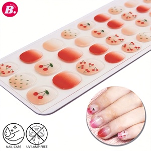 แผ่นเจลติดเล็บ BEST SEOUL BEAUTY ปลอดสาร UV ปลอดสารพิษ เป็นมิตรต่อสิ่งแวดล้อม สำหรับทำเล็บ DIY ที่ร้านเสริมสวย - Product Image 1