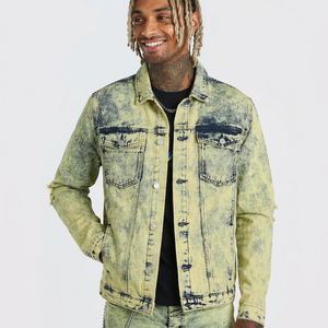 High Quality Denim <b>Jacket</b> <b>Mens</b> Warm Fur Collar Jeans Coats <b>Men</b> Casual Denim <b>Jackets</b> for <b>men</b> - Product Image 1