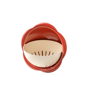Forma de Flor 360 °   Colador Giratorio, Tazón Colador Desmontable de Doble Capa de 5 Colores con Patas para Frutas, Verduras y Preparación en la Cocina - Product Image 5