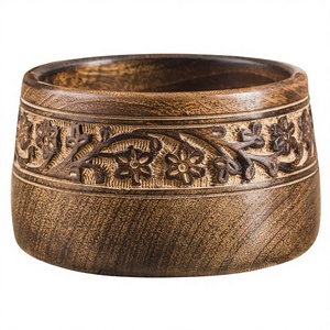 ชามเสิร์ฟอาหารใยไม้ขัดเงา ดีไซน์ใหม่ ทันสมัย เป็นมิตรกับสิ่งแวดล้อม ขนาดเส้นผ่านศูนย์กลาง 3.5 นิ้ว น้ำหนัก 0.3 กก. คุณภาพสูง จากอินเดีย - Product Image 3