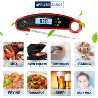 Termometer Daging Digital Tahan Air untuk Memasak - Rentang -50C hingga 300C 1 Akurasi Tinggi dengan Magnet