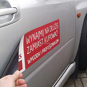 Autocollant magnétique souple personnalisé pour voiture, imprimé UV, amovible, réutilisable, imperméable, aimant pour véhicule, publicité pour voiture et camion - Product Image 3