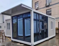 DYCE1 Maisons conteneurs modernes, respirantes, préfabriquées, démontables, pliables, personnalisables pour usage résidentiel, bureaux et extérieur