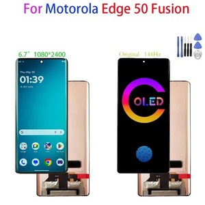 Pantalla OLED Curva Original para <span class=keywords><strong>Motorola</strong></span> Edge 50 Fusion/S50 Neo/G85 - Digitalizador LCD, Ensamblaje Completo, Repuestos para Reparación de Teléfonos - Product Image 2