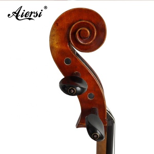Violonchelo Profesional Aiersi, Nivel Maestro, Hecho a Mano, Acabado en Óleo, Madera de Arce Flameado, Totalmente Sólido, en Venta - Product Image 4