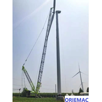 Éolienne Zoomlion Zcc8800w 2MW de Chine, grue sur chenilles de 650 tonnes