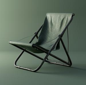 <span class=keywords><strong>Chaise</strong></span> longue <span class=keywords><strong>pliante</strong></span> moderne en métal robuste pour le camping, la plage, le parc et la baignade au <span class=keywords><strong>soleil</strong></span> - Product Image 4