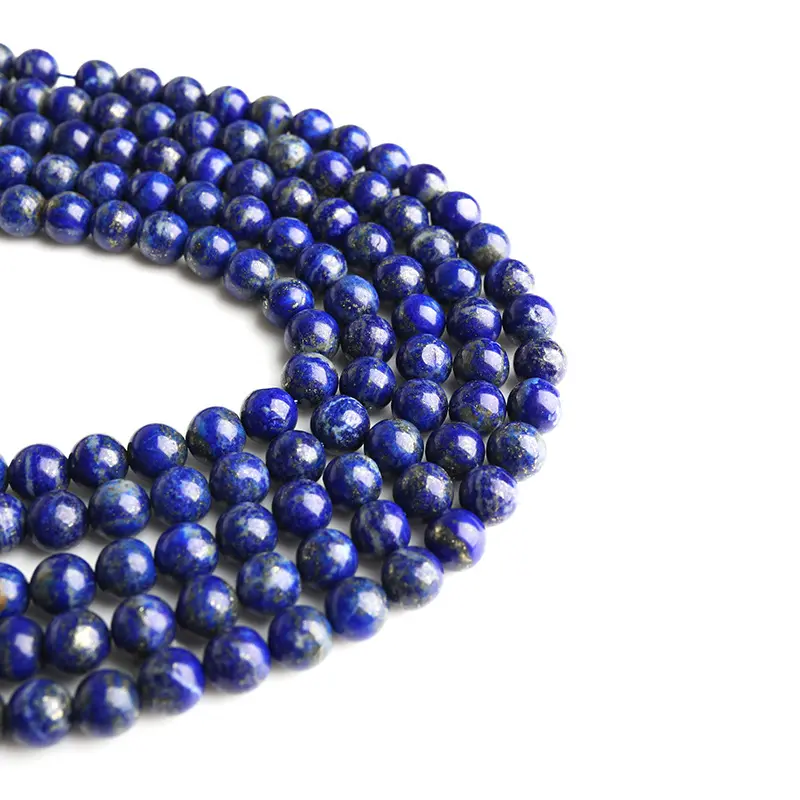 Commercio All'ingrosso della fabbrica di Lapis Lazuli Beads Naturale Stpne Perline Per Lapis Lazuli Collana di Perline Senza aggiunta di Colore
