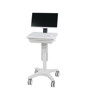 Ordinateur portable de station de travail <span class=keywords><strong>mobile</strong></span> médicale d'hôpital de WEIYE et chariot de PC d'ordinateur avec la batterie - Product Image 1