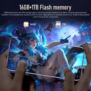 Note 30 Ultra, Baterí<span class=keywords><strong>a</strong></span> de Gran Capacidad, Nuevo Teléfono Inteligente 5G Desbloqueado con Android <span class=keywords><strong>13</strong></span> para Juegos, Pantalla OLED de 7 Pulgadas + Snapdragon 8 Gen2, 120Hz, Carga Rápida de 120W - Product Image 3