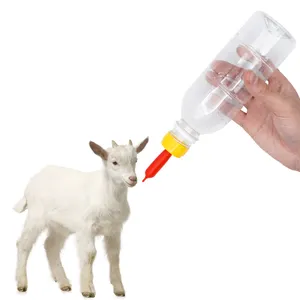 Farm Equipment Sheep Goat Milk Drink Nipples Orphan Lamb Feeding Bottle Nipple Latex Soft Nipples For bottle (cap dia 3cm)