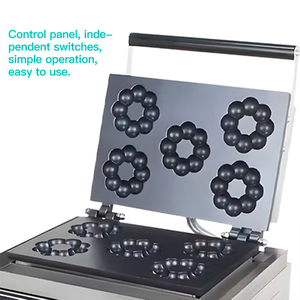 自動多機能キッチンワッフルとドーナツメーカーミニフラワードーナツベイカー - Product Image 3