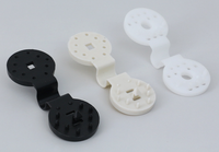Clip de fixation en plastique pour toile d'ombrage de serre, idéal pour maintenir en place les toiles d'ombrage, les écrans et les bâches.