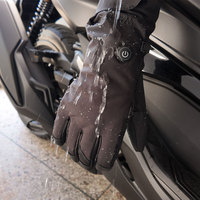 Gants de ski chauffants imperméables et coupe-vent OEM/ODM avec fermeture auto-agrippante pour activités hivernales en plein air - Unisexe